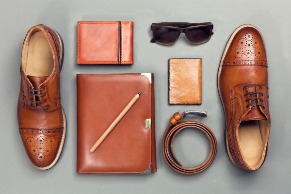 &Eacute;chantillon de cuir