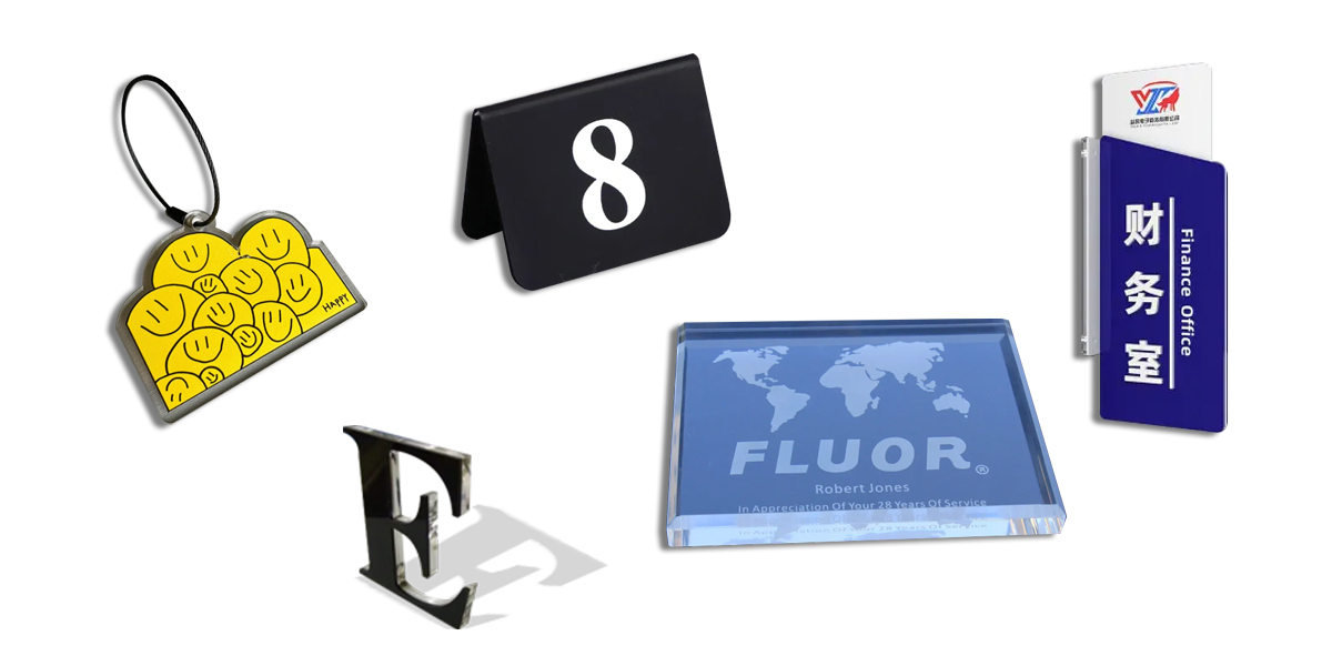 &Eacute;chantillon acrylique